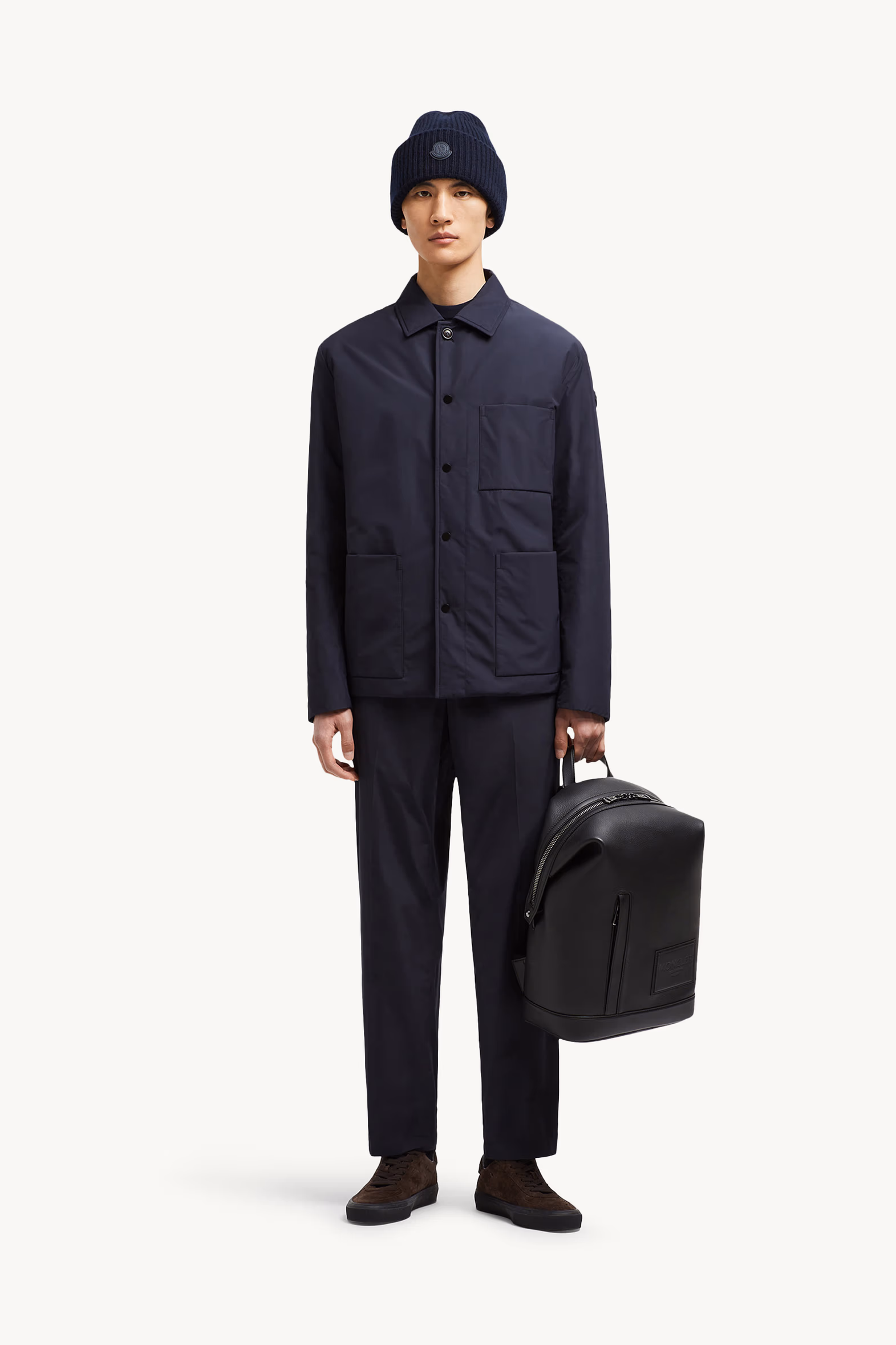 Doudoune-chemise Cougourde Bleu Royal Moncler 0